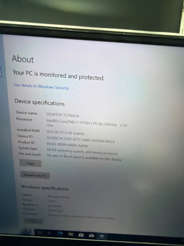 Core i7-9750K