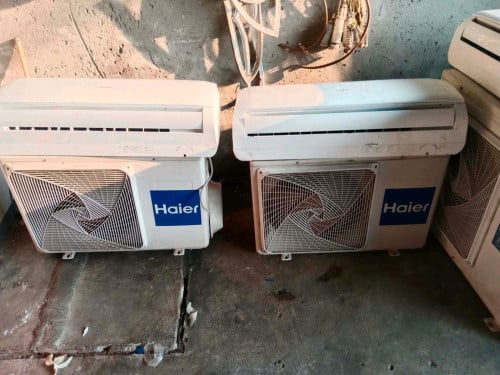 Haier 1.5hp 018 មាន6គ្រឿង