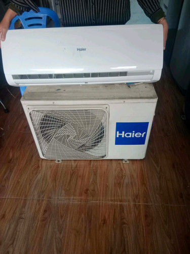 Haier 1.5hp 018 មាន6គ្រឿង