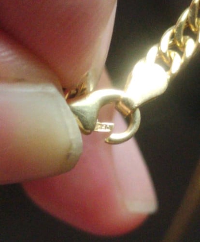 I am sale my necklace 100% real Gold 750 or 18K 100% real Gold