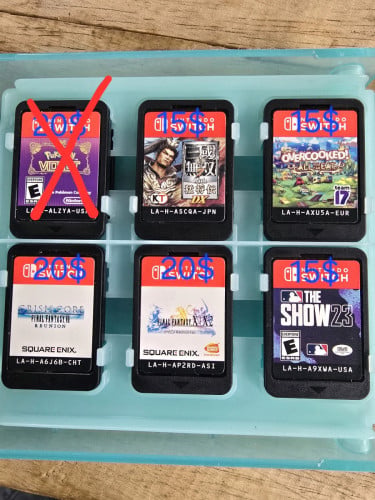 Switch game card