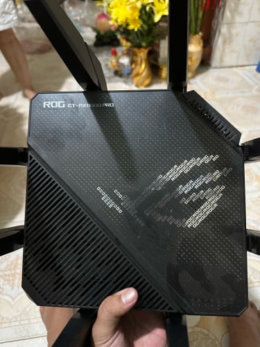 លក់ស្ដេច router asus rog  មួយទឹកនៅថ្មី