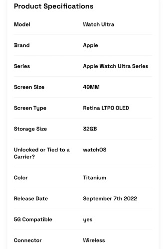 Apple Watch Ultra 49mm