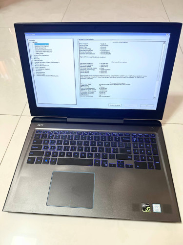 Dell G7 CORE i7 8th Gen / 16GB RAM / 1TB HDD + 256GB SSD