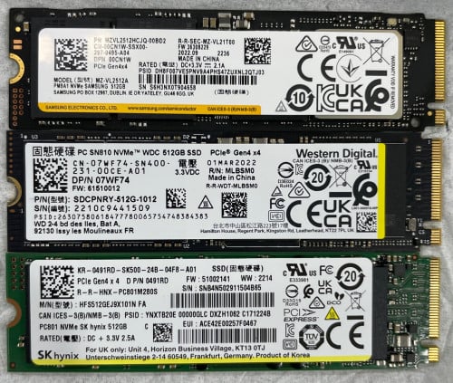 HDD​ M2 512G / 256G