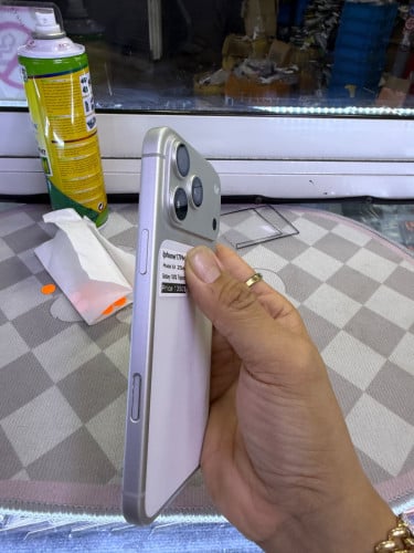 Iphone17PM 256G XA battery 100% សាកបាន 16ដង