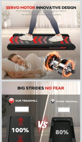 ម៉ាស៊ីន​រត់ហាត់ប្រាណ Treadmill (Walking & Vibration Pad)