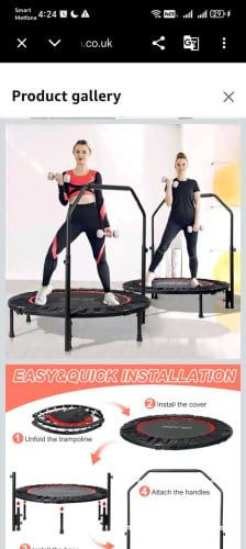 ម៉ាស៊ីនលោតហាត់ប្រាណ Trampoline/Rebounder