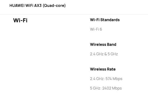 HUAWEI WiFi AX3 Wi-Fi 6