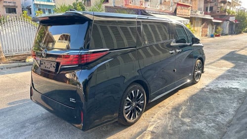 Alphard 2024 black inside new