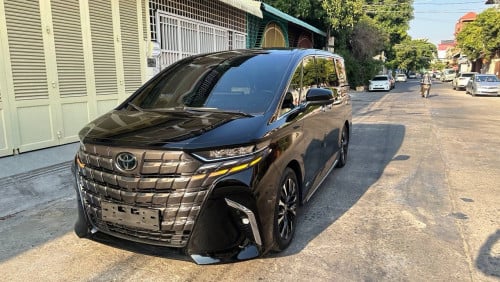 Alphard 2024 black inside new