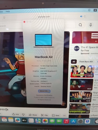 MacBook air 2018