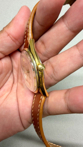 Original Super Rare Vintage SEIKO Skyliner Calendar 21 Jewels Hand-Winding JDM SGP 60 Micron 1966