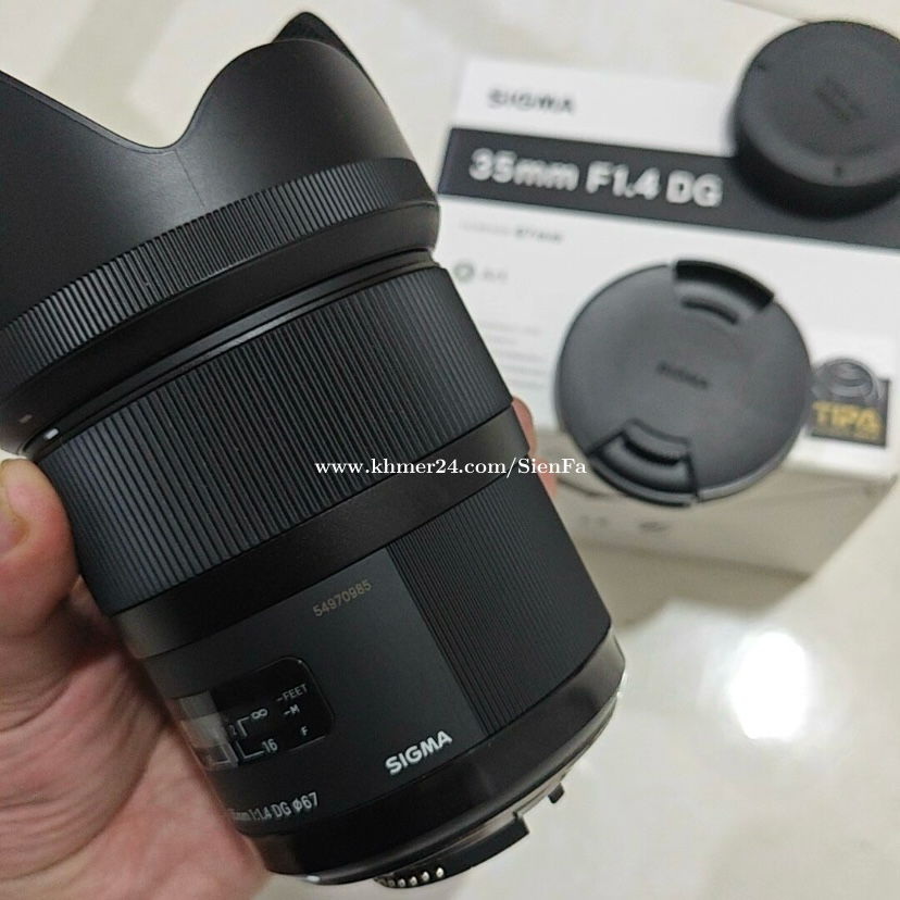 លេន Sigma 35mm f1.4 Art Nikon