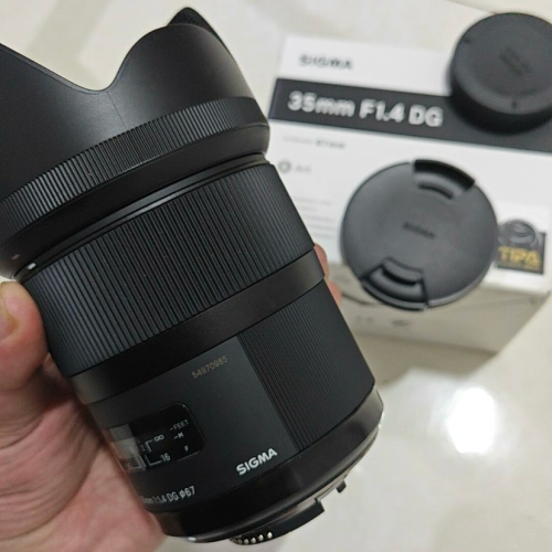 លេន​ Sigma 35mm f1.4 Art Nikon