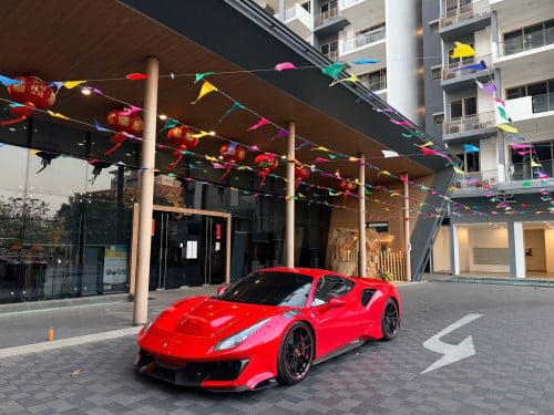 Ferrari 488 GTB Italia Upgrade Pista V8 Twin Turbo
