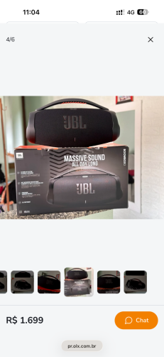 JBL Boombox​ ​3​ នៅដូចថ្មី​មានធានា​