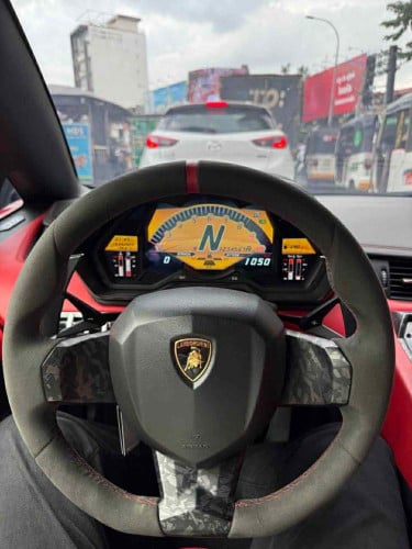 Lamborghini Aventador with IPE Full System Exhaust