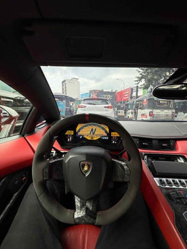 Lamborghini Aventador with IPE Full System Exhaust