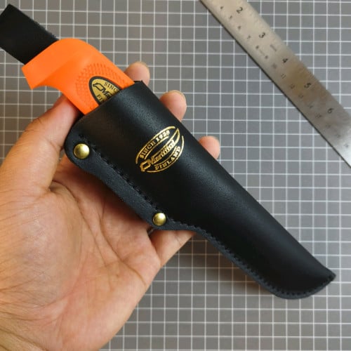 Marttiini Skinning Knife Orange Martef Coated Blade