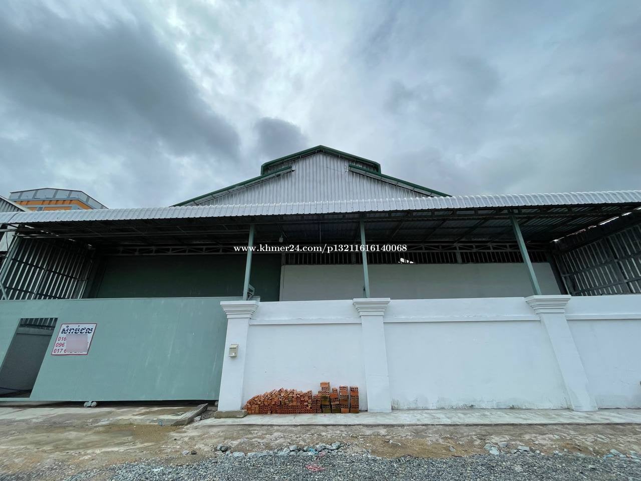 ឃ្លាំងសំរាប់ជួលនៅសែនសុខ តម្លៃ 1200$