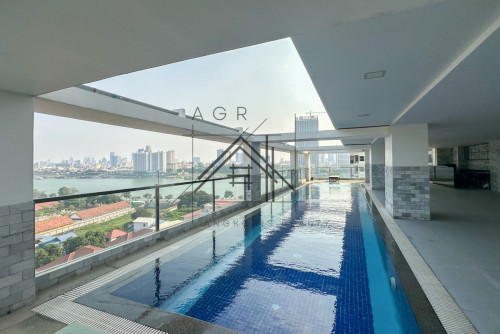 2 Bedroom Apartment For Rent in Chroy Changvar | 7 Minutes from Embassy of France