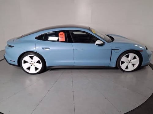 2021 Porsche Taycan 4S Ocean Blue