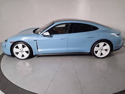 2021 Porsche Taycan 4S Ocean Blue