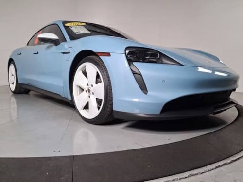 2021 Porsche Taycan 4S Ocean Blue