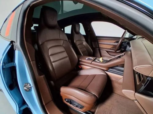 2021 Porsche Taycan 4S Ocean Blue