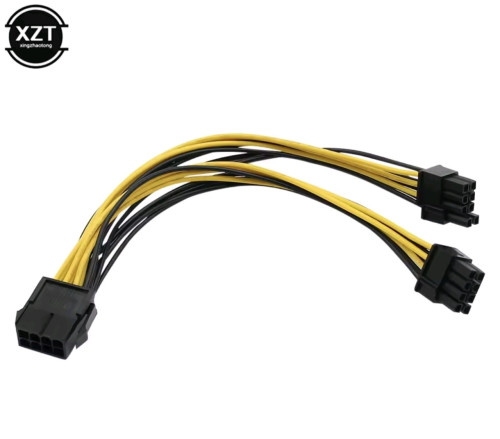 8 Pin to Dual 8Pin (6+2) PCI E