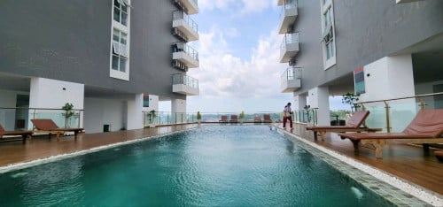 Condo room for rent in Sihanouk ville on 12th floor