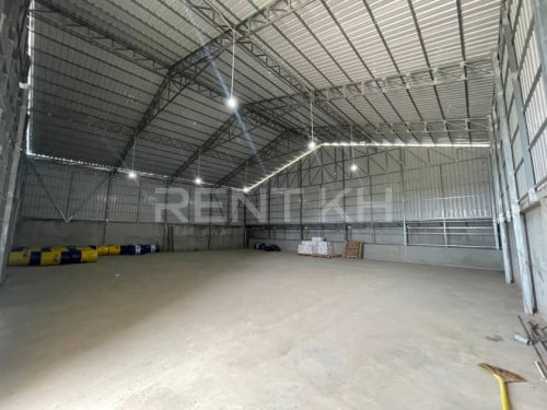 Warehouse for Rent at Khan Sen Sok, nearby Wat Khmunh