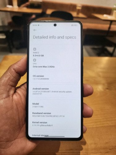 Xiaomi 11T 8g/128g Global(វៃដូរបាន)👉$135