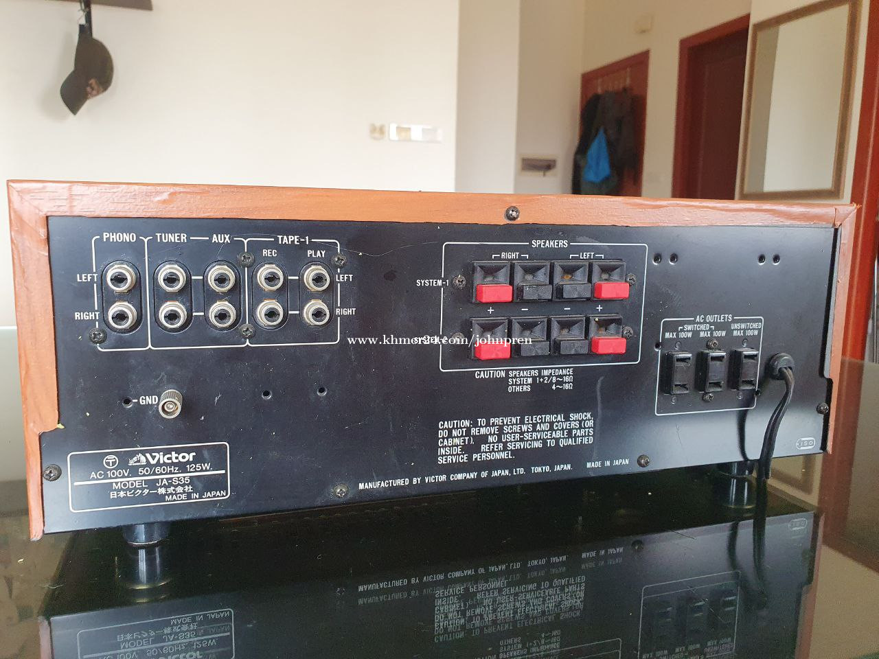 Stereo amplifier and speakers price $99.00 in Boeng Kak Pir, Tuol Kouk ...