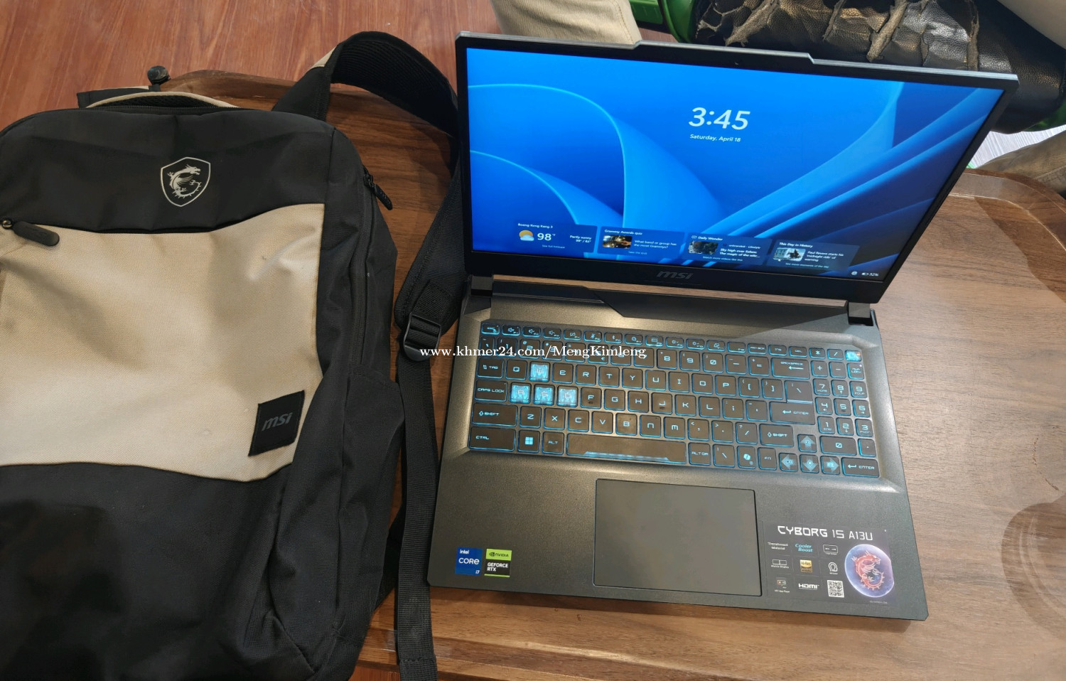 MSI Cyborg 15 A13UC ឆ្នាំ 2026 price $650.00 in Chakto Mukh, Doun Penh ...