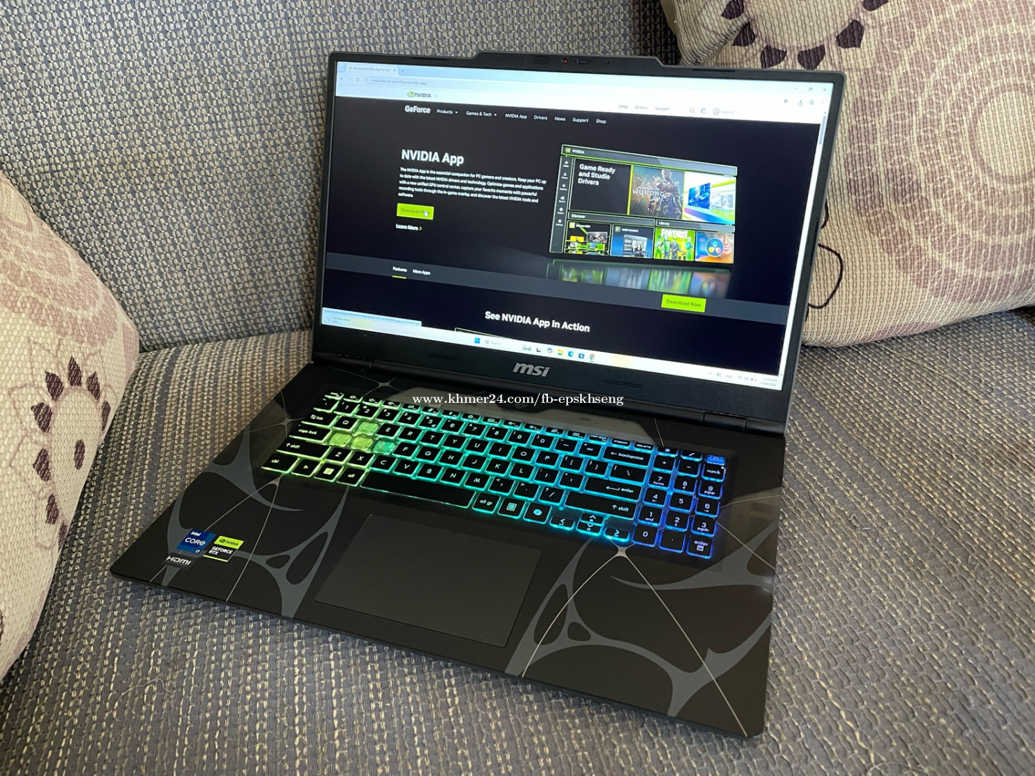 MSI laptops RTX 5060 price $920.00 in Tonle Basak, Chamkar Mon, Phnom ...