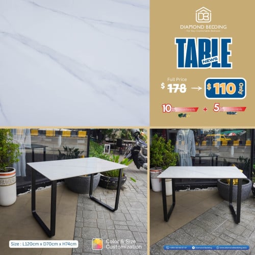 តុម៉ាប Marble Table