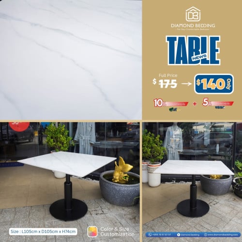 តុម៉ាប Marble Table