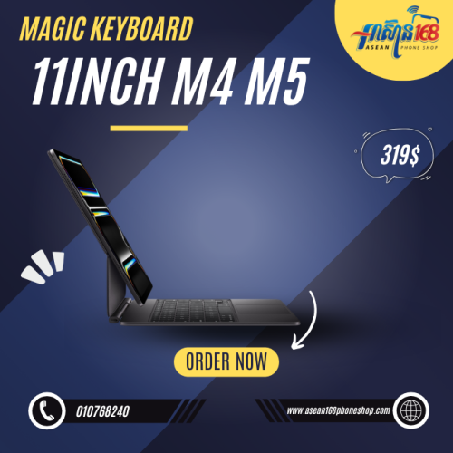 ⌨️ Magic Keyboard 11inch – For iPad Pro M4 / M5 🔥