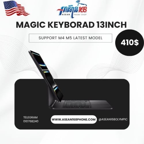 • ⌨️ Magic Keyboard 13inch – For iPad Pro M4 / M5 🔥