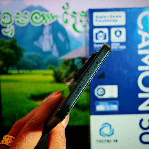 📱Tecno Camon 50 99.99% មានប្រអប់ឆ្នាំងសាកខេត្តស្គ្រីនសោធនាច្រើនខែ (វ៉ៃដូរបាន)
