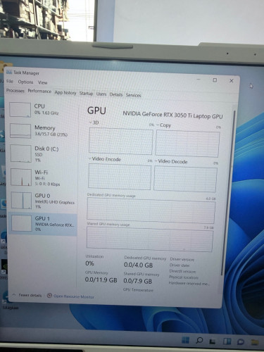 Asus Tuf Gaming i7-11800H
