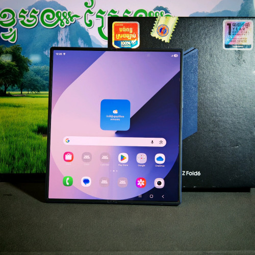 Galaxy Z Fold6 ក្រុមហ៊ុន (វ៉ៃដូរបាន)មានធានាច្បាស់លាស់ត្រឹមត្រូវ