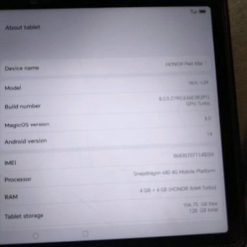 HONOR PAD X8a