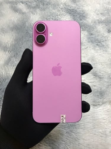 iPhone 16 Plus 128G Color Pink 🩷 មួយទឹក ថ្ម100%🔋 lock sim ប្រើបានសុីម2សេវាដើរស្មូតល្អគ្រប់ប្រពន្ធ័