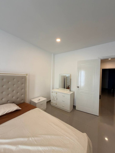 Link house for rent at Borey Chipmong 6A