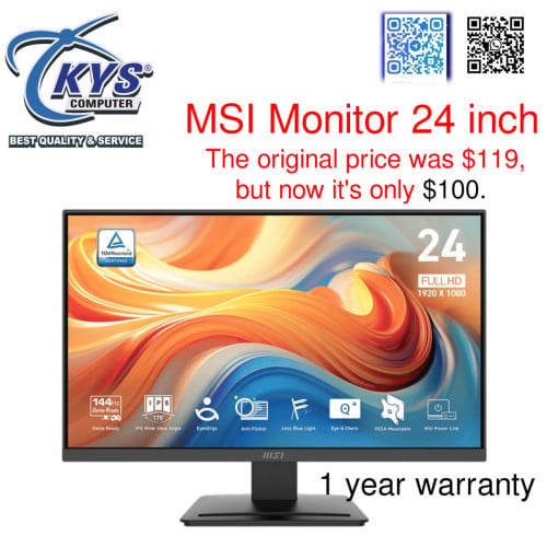 MIS MP242 E14A 24 inch 144Hz