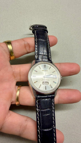 Original Rare Vintage SEIKO Business A Day-Date 1968 with 7 digits Number - (Condition 80%)