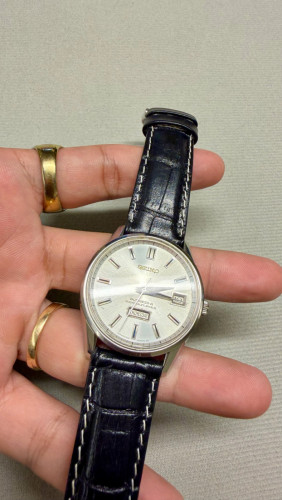 Original Rare Vintage SEIKO Business A Day-Date 1968 with 7 digits Number - (Condition 80%)